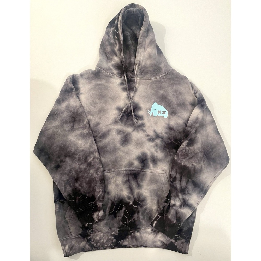 Wooli Hoodie Chicago Wubs Tour Exclusive TieDye EDM Merch Size M Electric Family